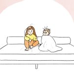 朝から